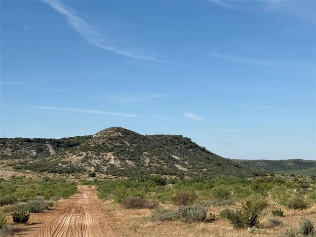 a view of a lake with a mountain in the background