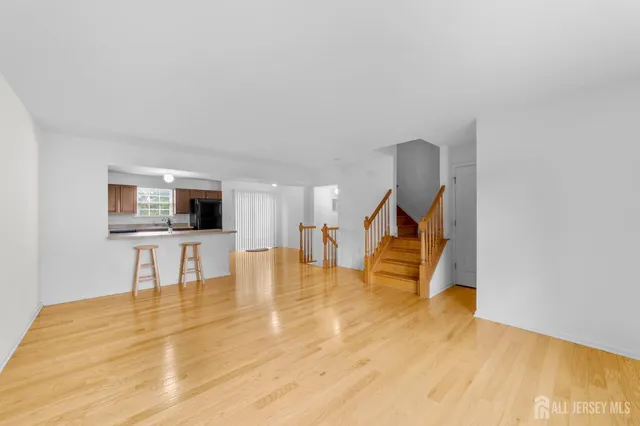 a view of kitchen with breakfast area