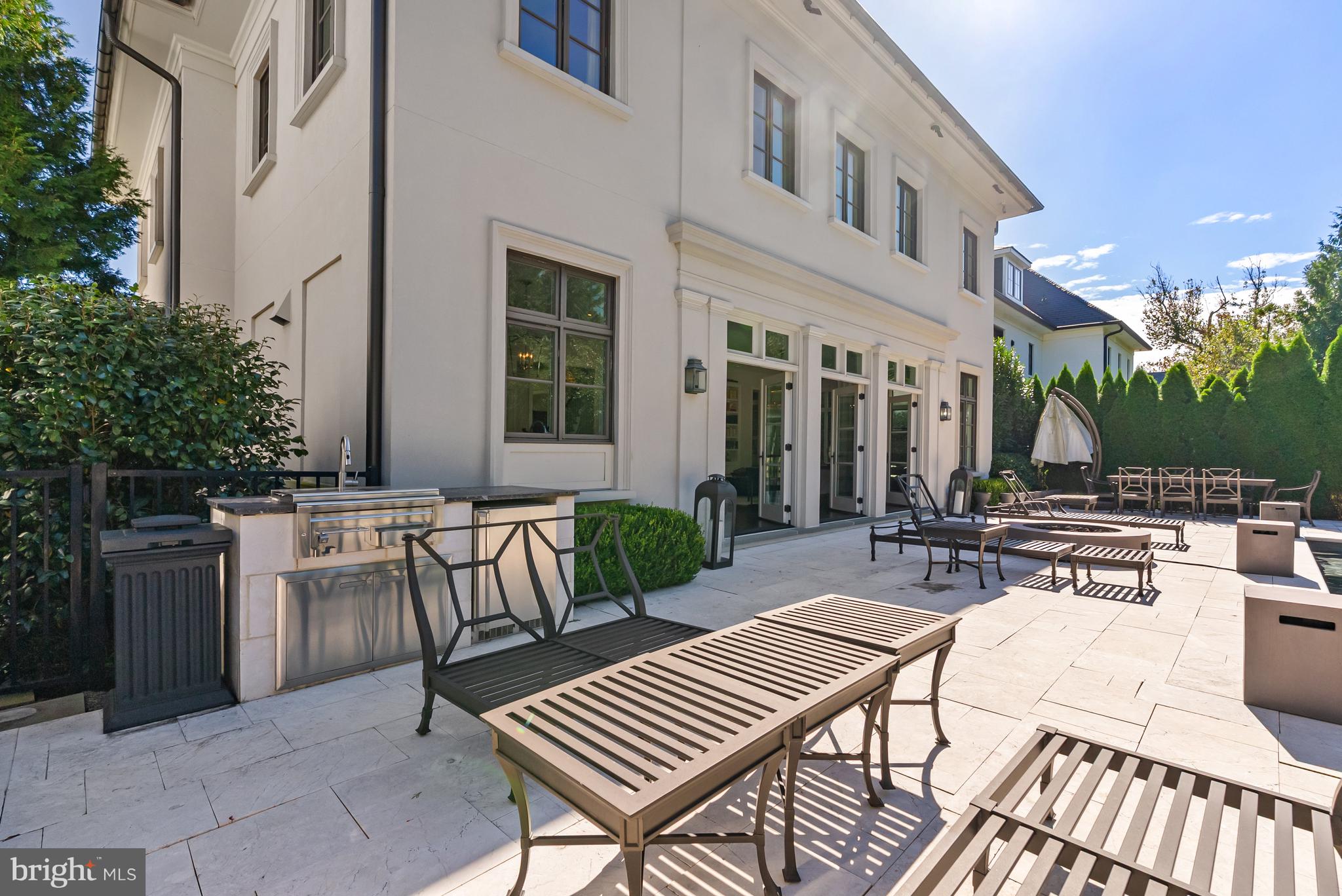 2107 Foxhall Road Northwest Washington, DC 20007 - Photo 19 of 64 Spacious patio perfect for large gatherings