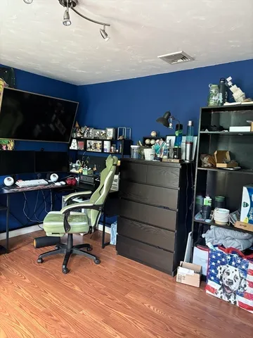 a room with furniture