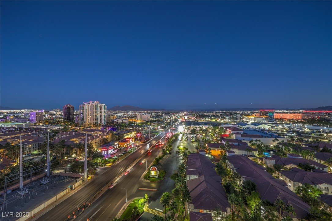 211 East Flamingo Road, Unit 1508 Las Vegas, NV 89169 - Photo 1 of 40 City view featuring a view of city lights