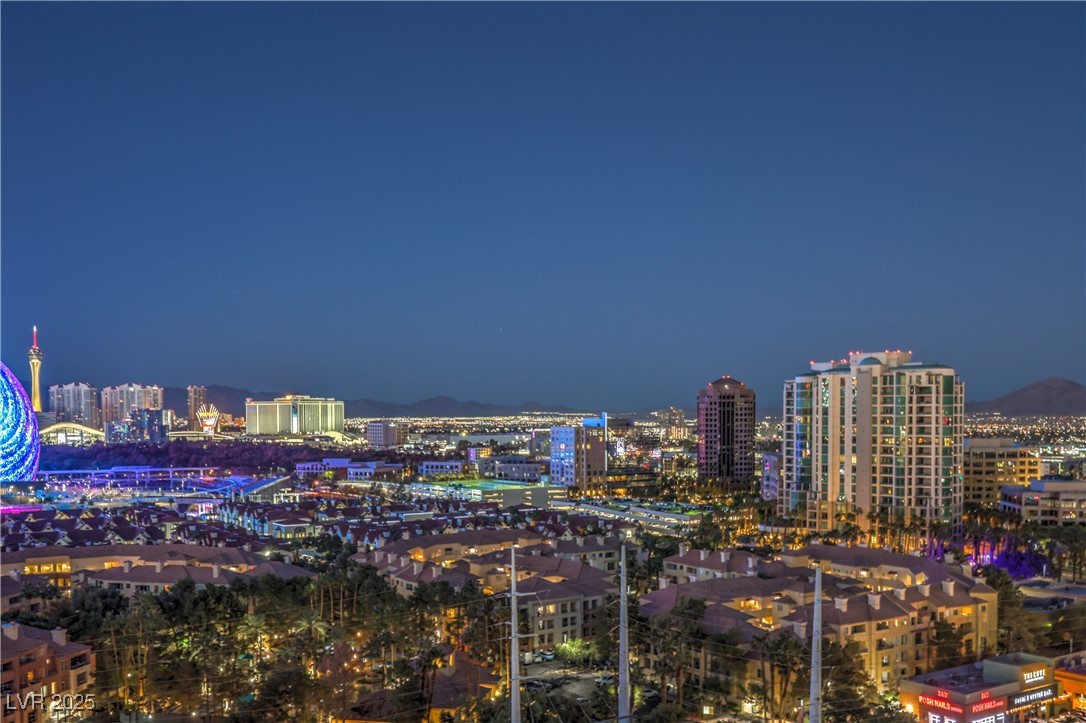 211 East Flamingo Road, Unit 1508 Las Vegas, NV 89169 - Photo 2 of 40 City view with a view of city lights