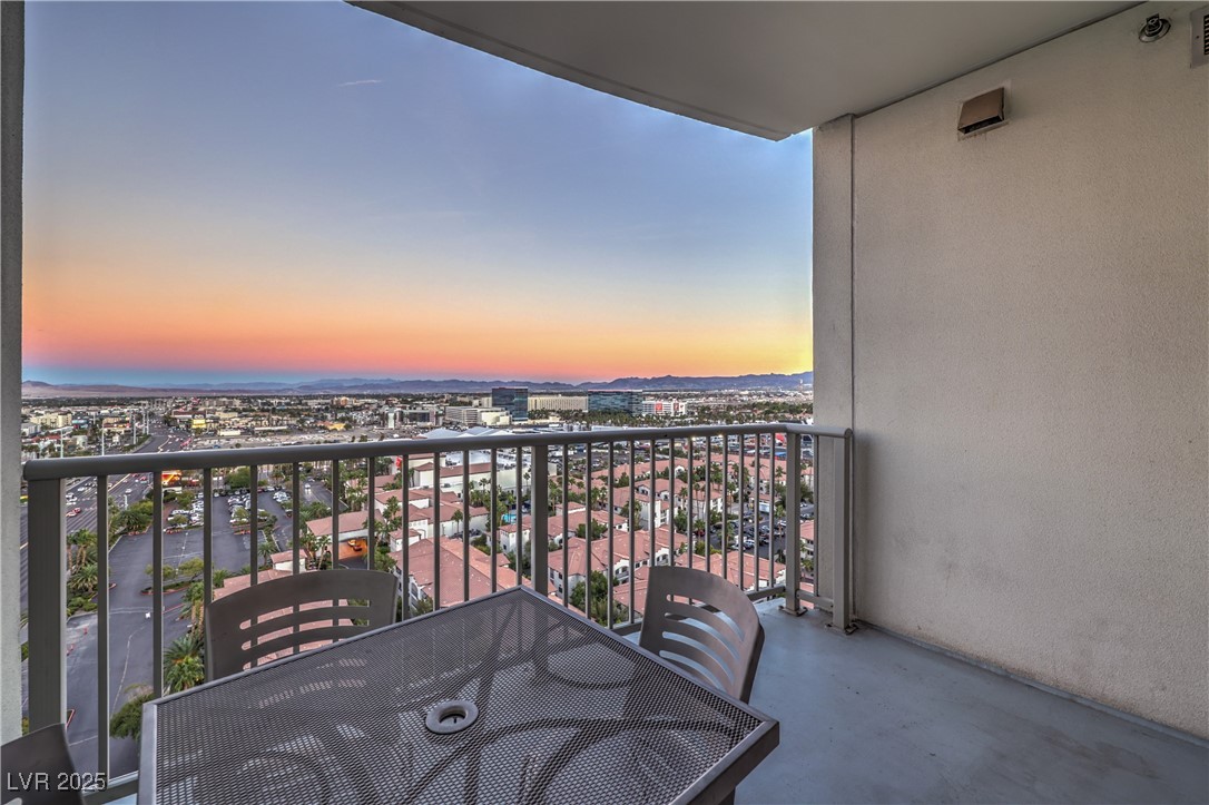 211 East Flamingo Road, Unit 1508 Las Vegas, NV 89169 - Photo 29 of 40 View of balcony