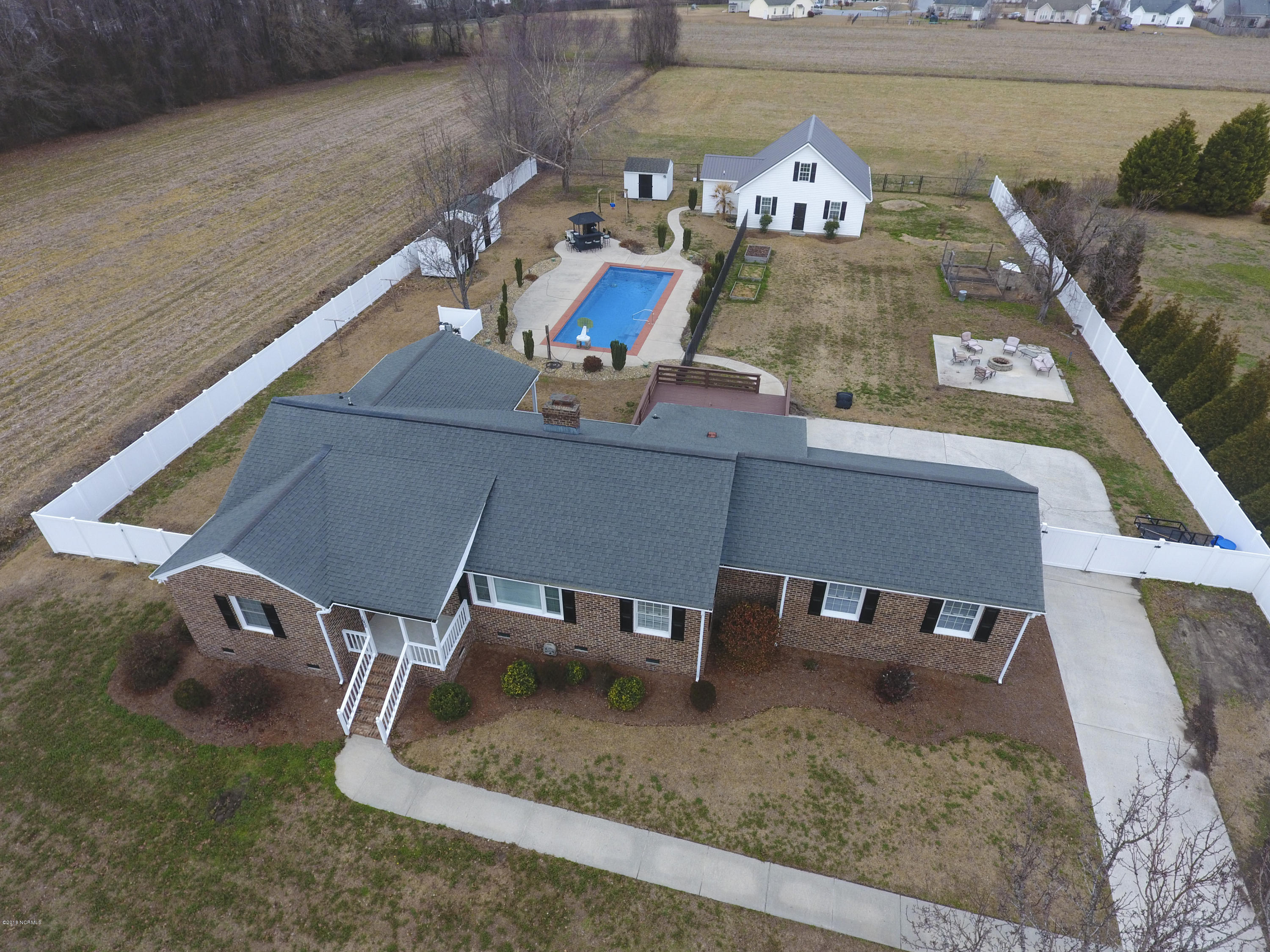 1052 Forlines Road, Unit 1 Winterville, NC 28590 - Photo 1 of 33 Aerial View