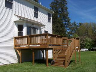 4175 Clegg Road Lambertville, MI 48144 - Photo 18 of 20 Raised deck