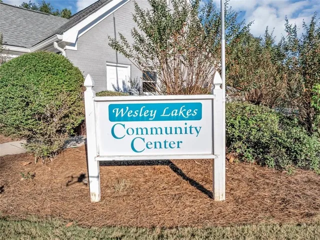 a sign on the side of a building