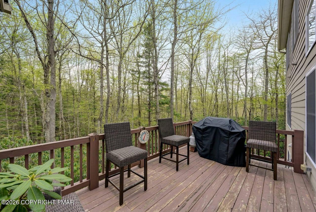 134 Skytop Road Long Pond, PA 18334 - Photo 43 of 48 a view of a balcony with furniture