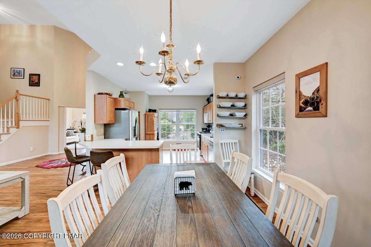 134 Skytop Road Long Pond, PA 18334 - Photo 8 of 48 a view of a living room and dining room