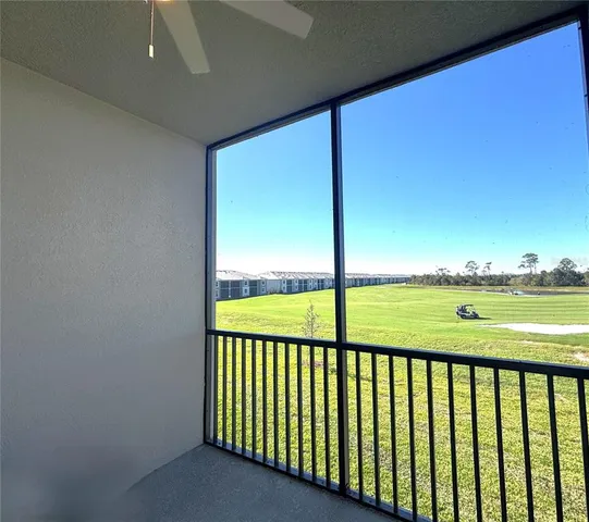 a view of ocean from a balcony