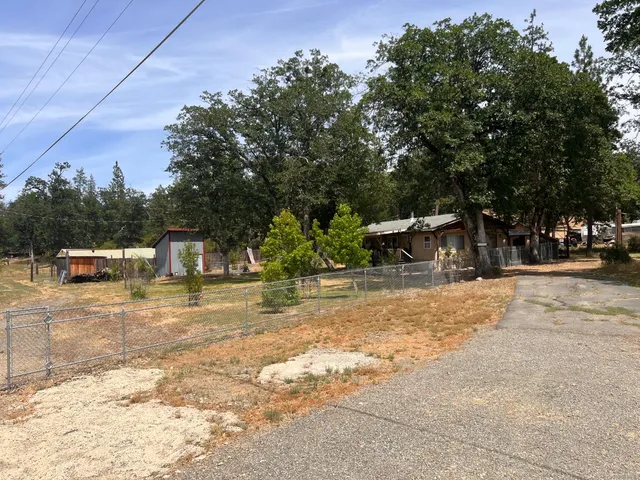 a swimming pool with an outdoor space