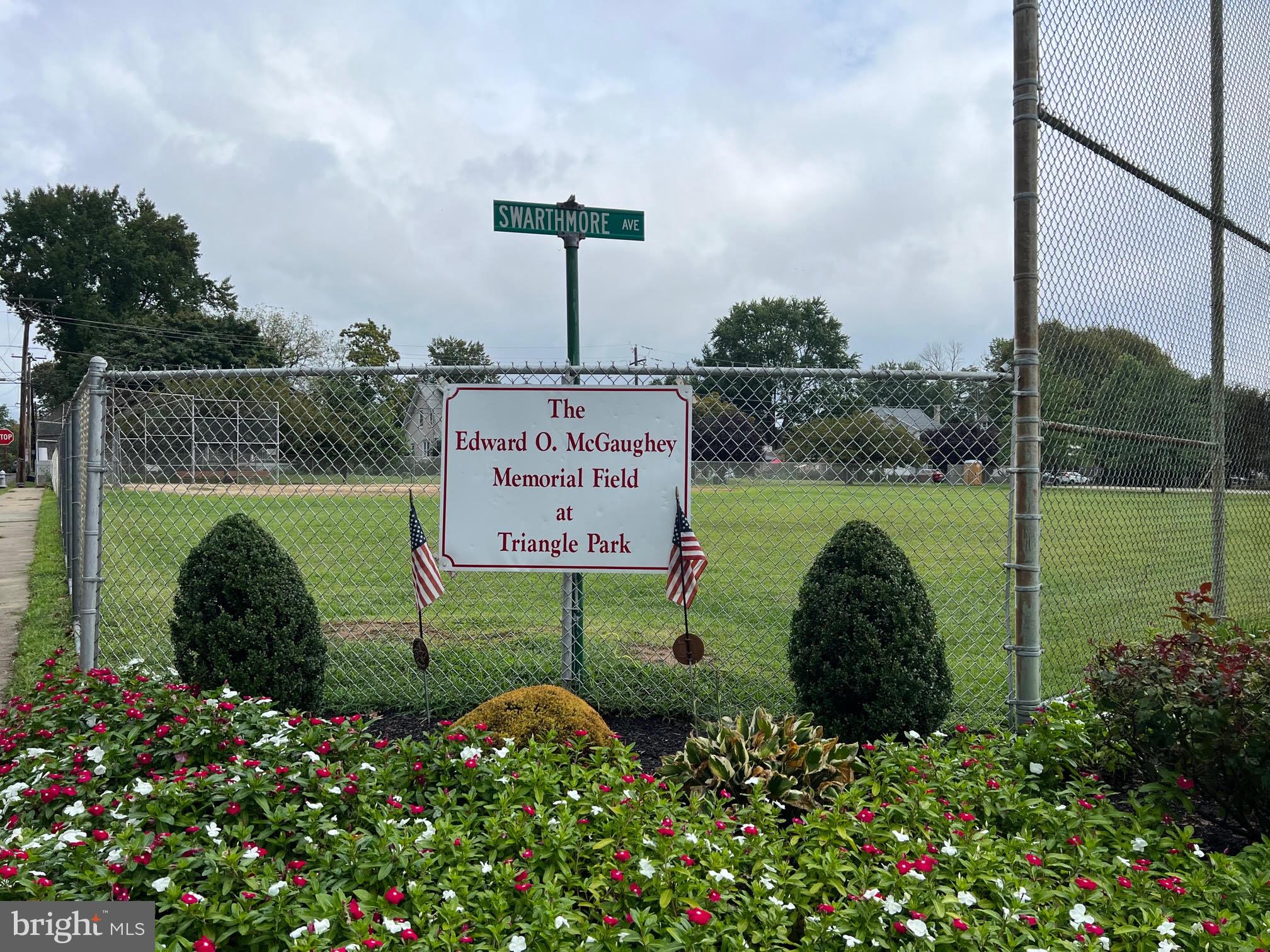 208 Sylvan Avenue Rutledge, PA 19070 - Photo 38 of 42 McGaughey Field at Triangle Park is one block away