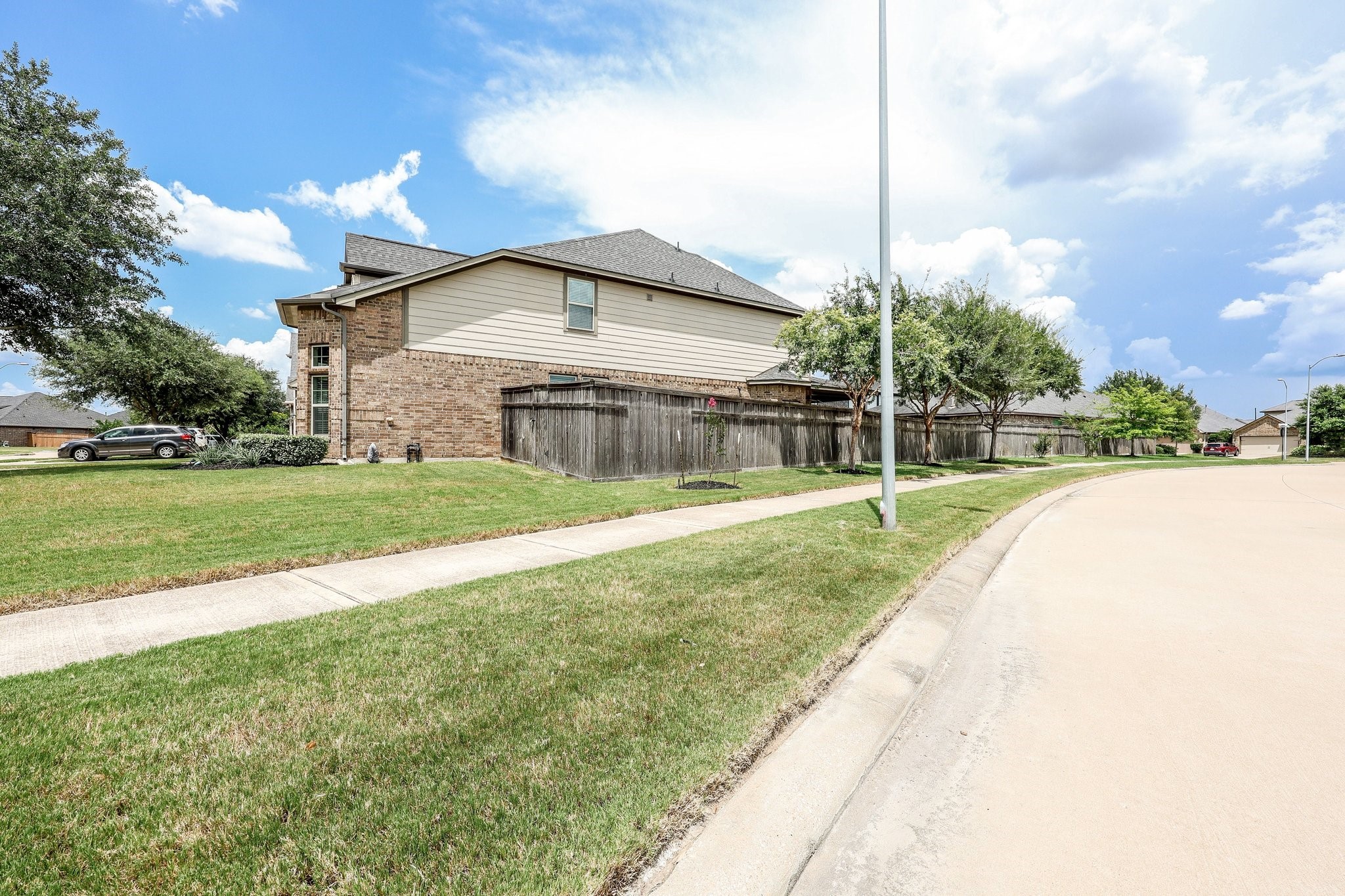 3535 Satton Ranch Lane Fulshear, TX 77441 - Photo 49 of 49 If you've wanted a corner lot with no side neighbor, this is the house for you!