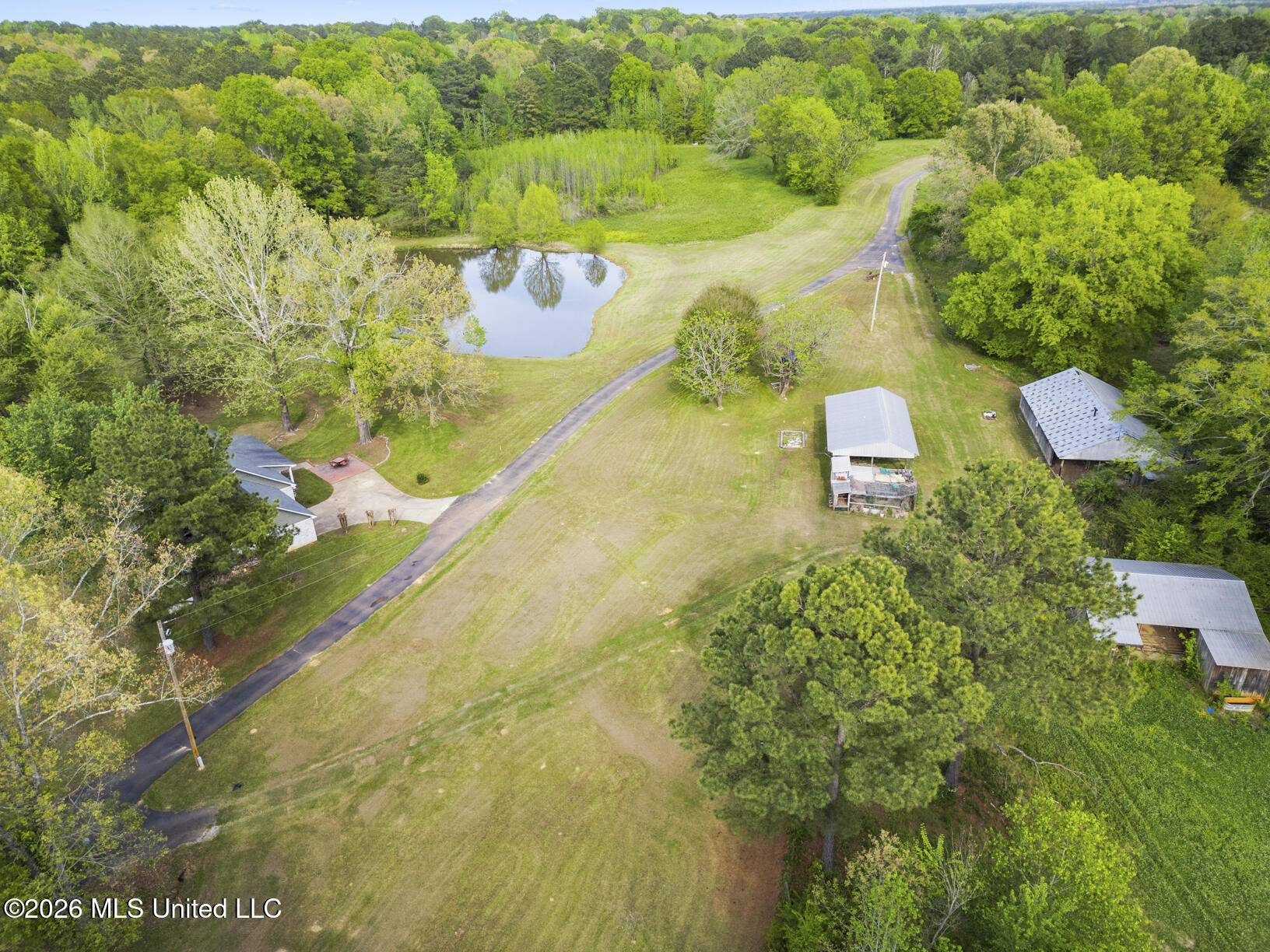 277 Rocky Hill Road Camden, MS 39045 - Photo 6 of 124 279 Rocky Hill Rd drone2-2