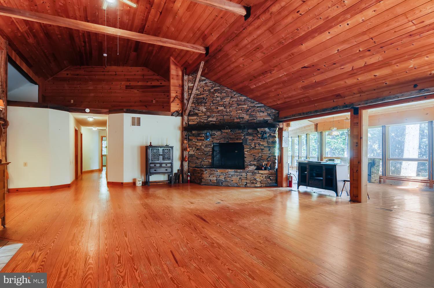 20830 Millers Mill Road Freeland, MD 21053 - Photo 12 of 28 Wood Burning Fireplace w/ Mantel