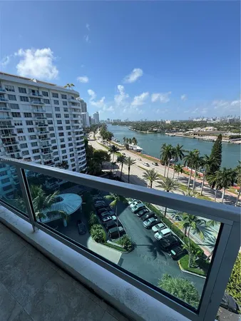 a city view from a balcony