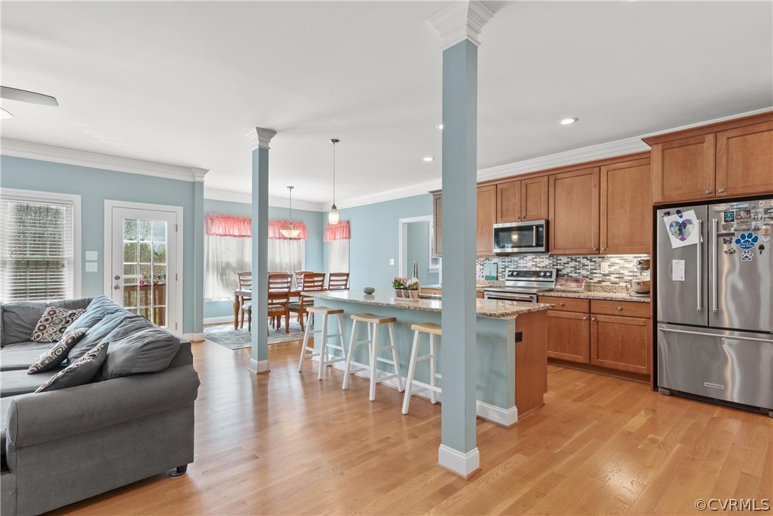 12660 Clarke Road Lanexa, VA 23089 - Photo 26 of 49 Lovely real hardwood floors, lots of recessed ligh