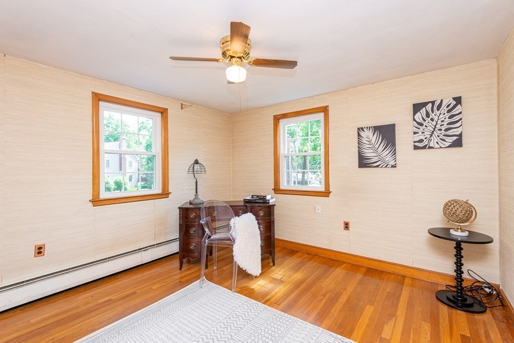 9 Linnea Lane Reading, MA 01867 - Photo 22 of 33 a view of a room with gym equipment