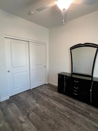 wooden floor and window in a room