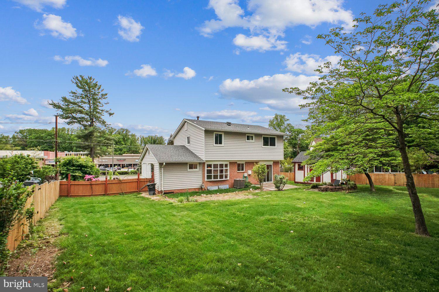 8933 Burke Lake Road Springfield, VA 22151 - Photo 41 of 47 Spacious, Fully Fenced Backyard.