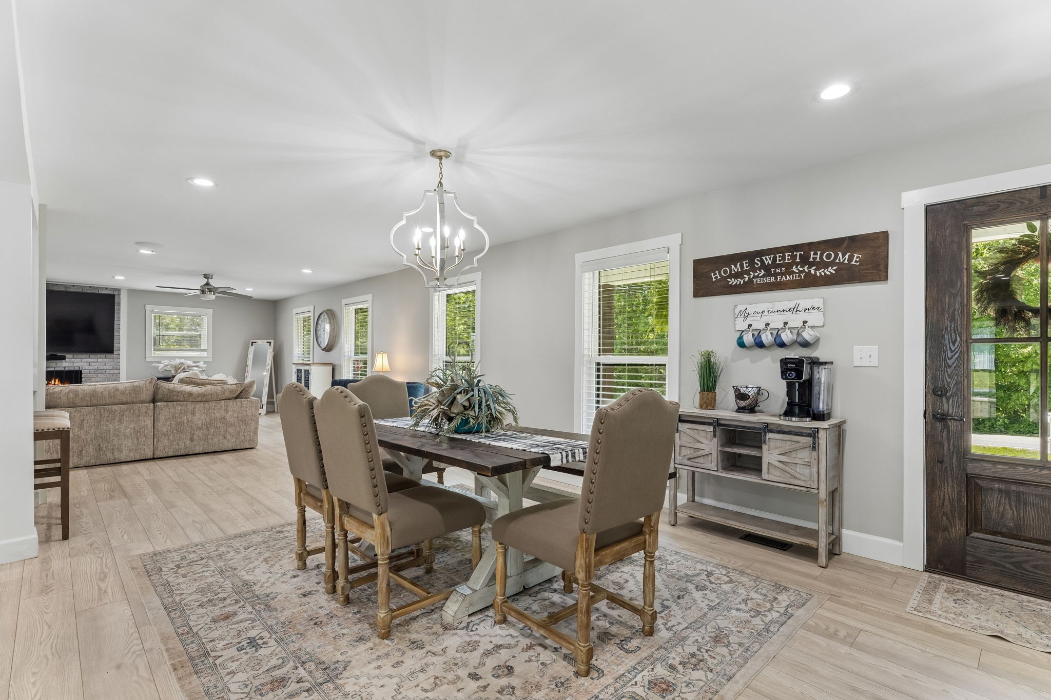109 Indian Creek Road Hohenwald, TN 38462 - Photo 16 of 69 a view of a dining room with furniture