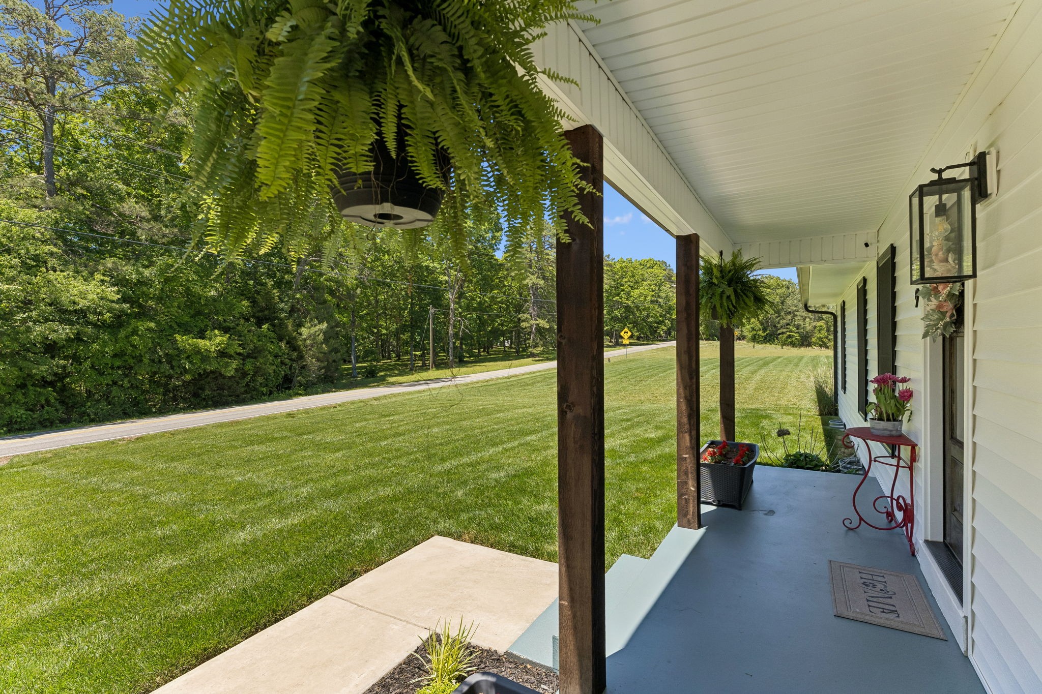 109 Indian Creek Road Hohenwald, TN 38462 - Photo 8 of 69 a view of a balcony with yard