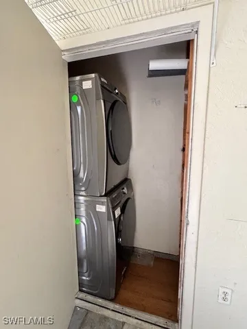 a close view of utility room