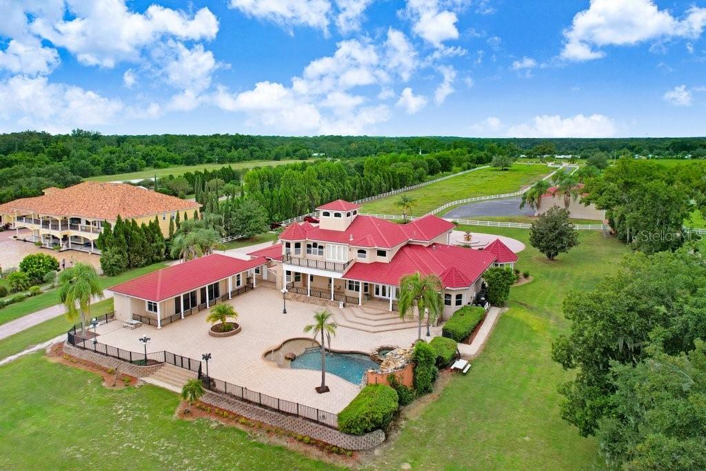 11715 Taylor Road Thonotosassa, FL 33592 - Photo 70 of 73 an aerial view of residential houses with outdoor space and street view