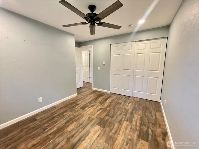 wooden floor in an empty room