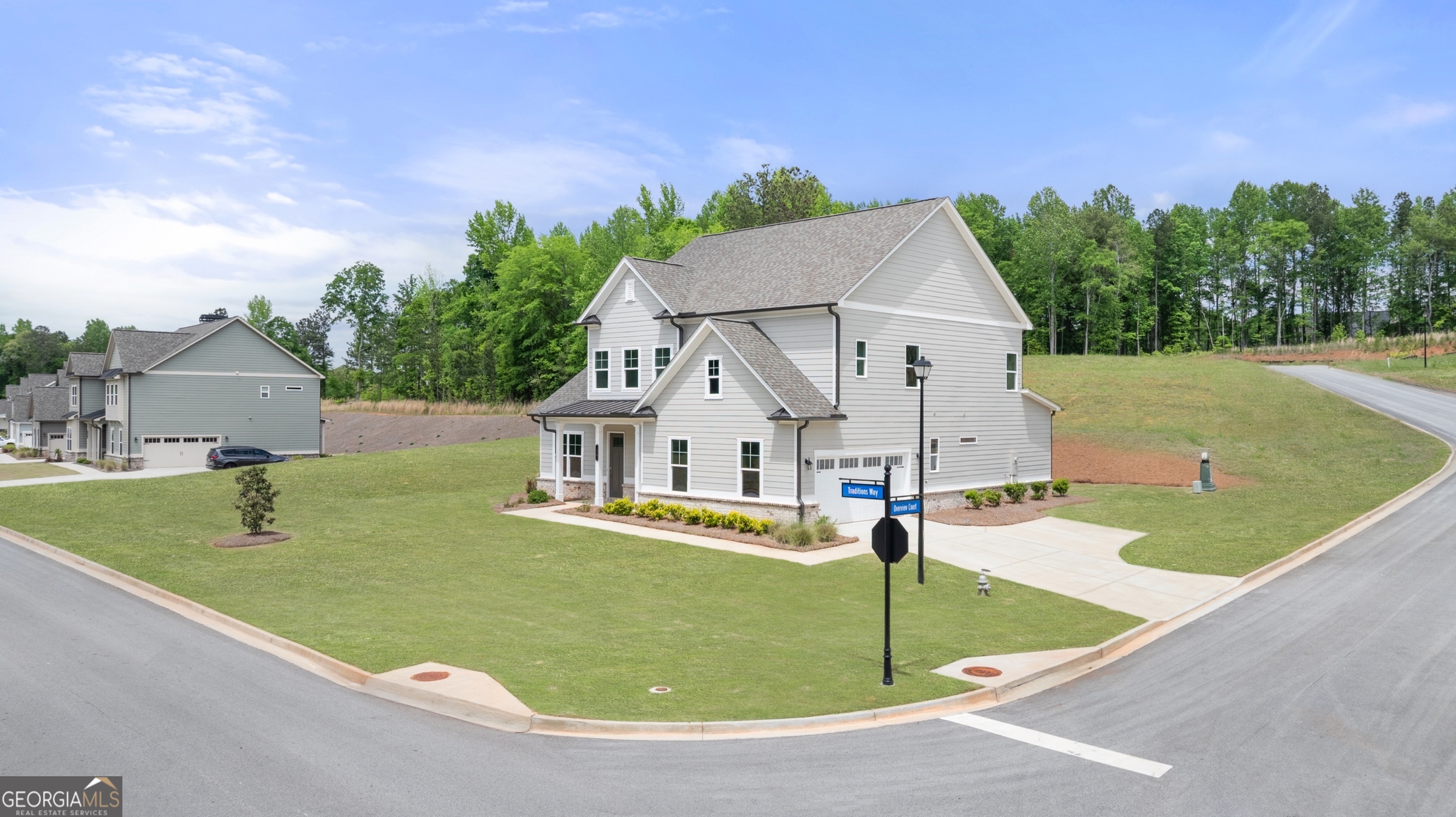 15 Overview Court Hoschton, GA 30548 - Photo 2 of 43 an aerial view of a house