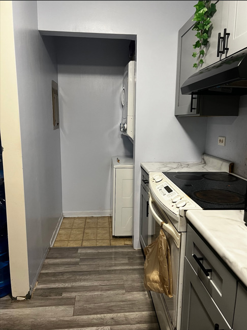 1955 North Hicks Road, Unit 105 Palatine, IL 60074 - Photo 6 of 14 a utility room with dryer and washer