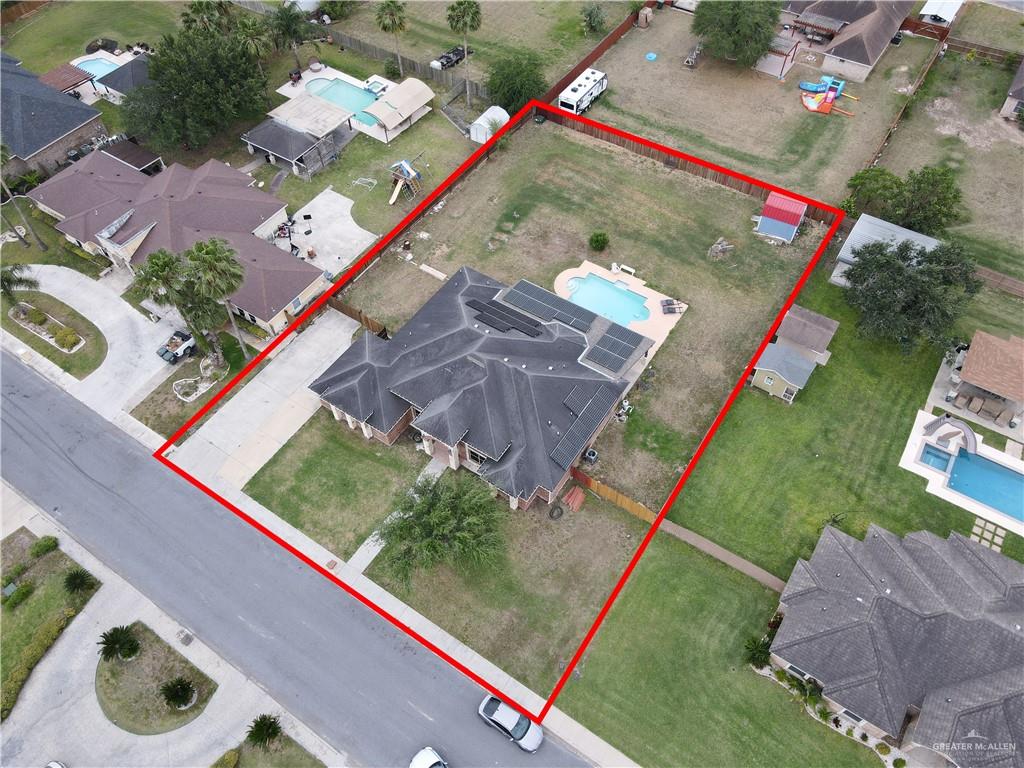 2005 Stuart Road Weslaco, TX 78599 - Photo 23 of 30 an aerial view of a house