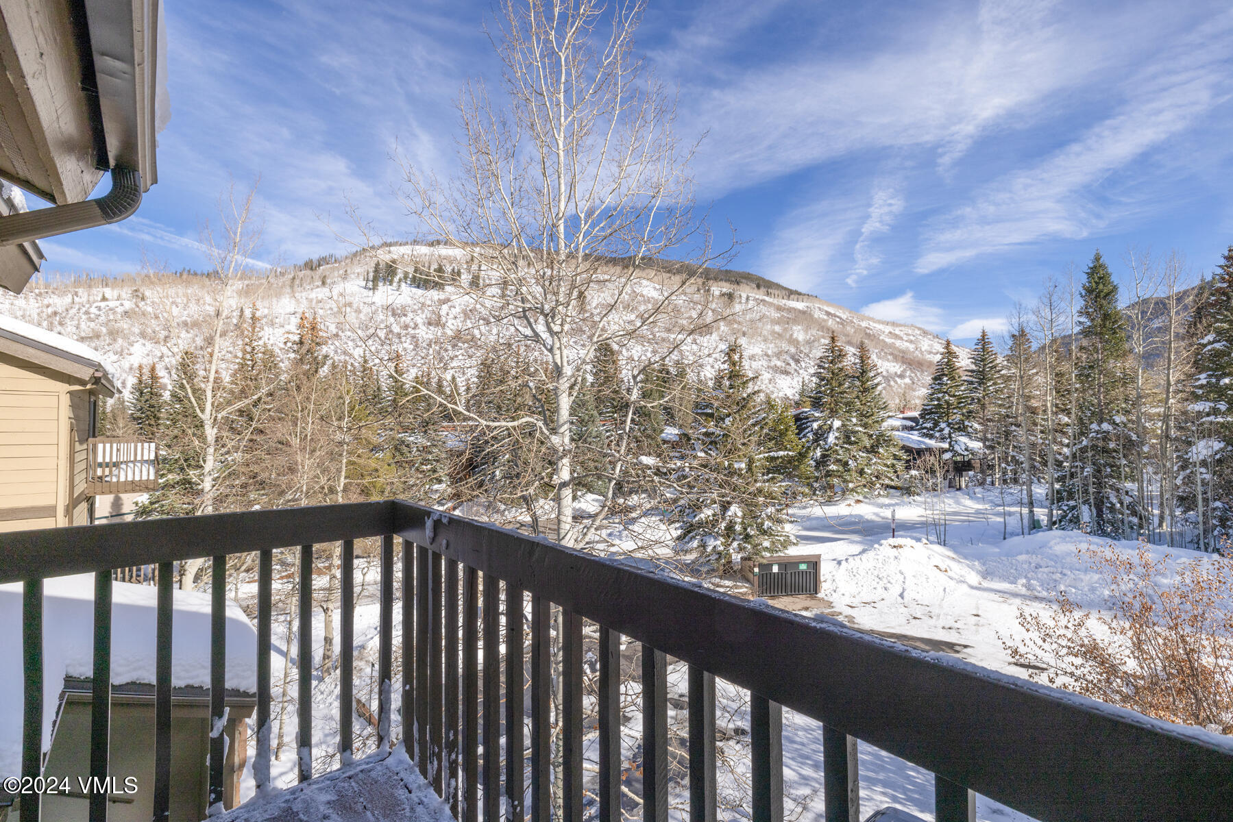 4516 Meadow Drive, Unit 809 Vail, CO 81657 - Photo 11 of 26 Balcony 2