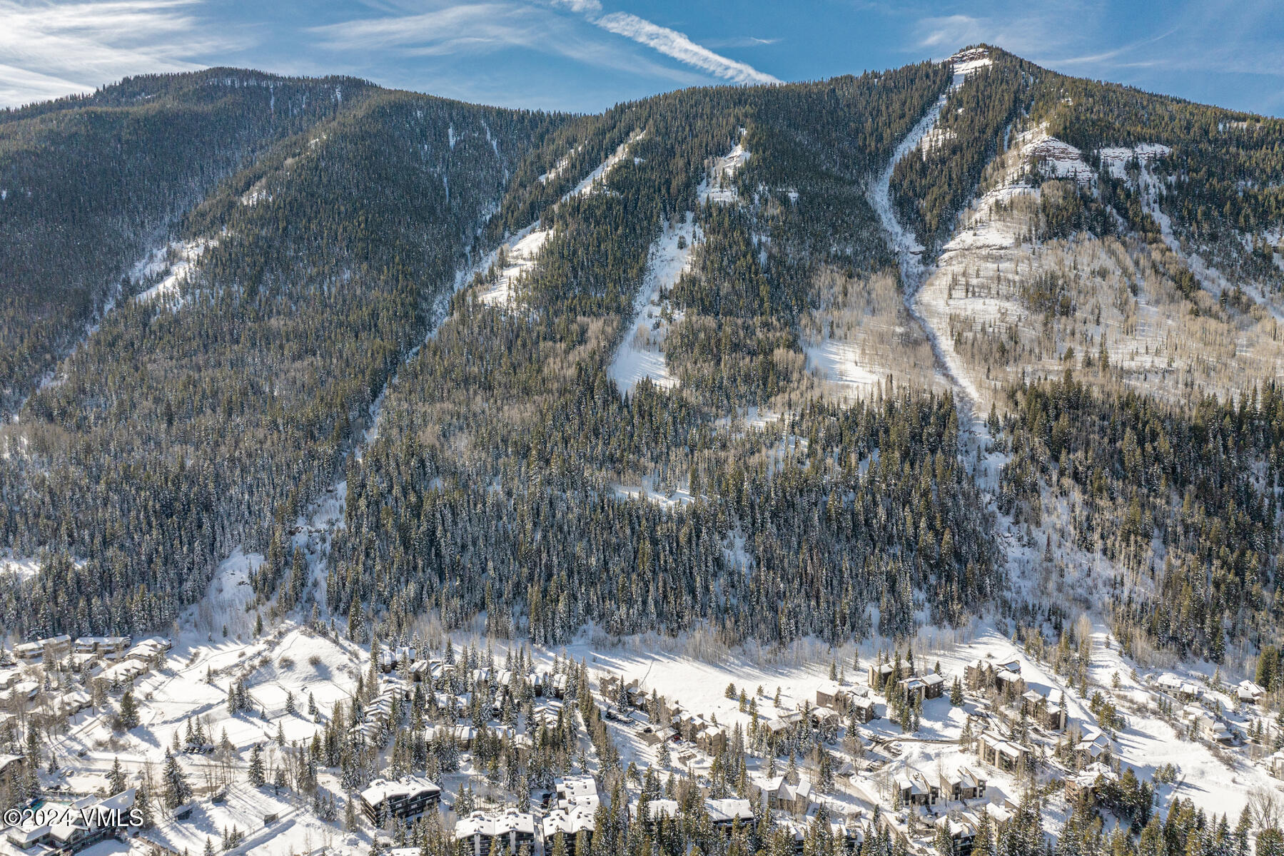 4516 Meadow Drive, Unit 809 Vail, CO 81657 - Photo 26 of 26 Aerial East Vail