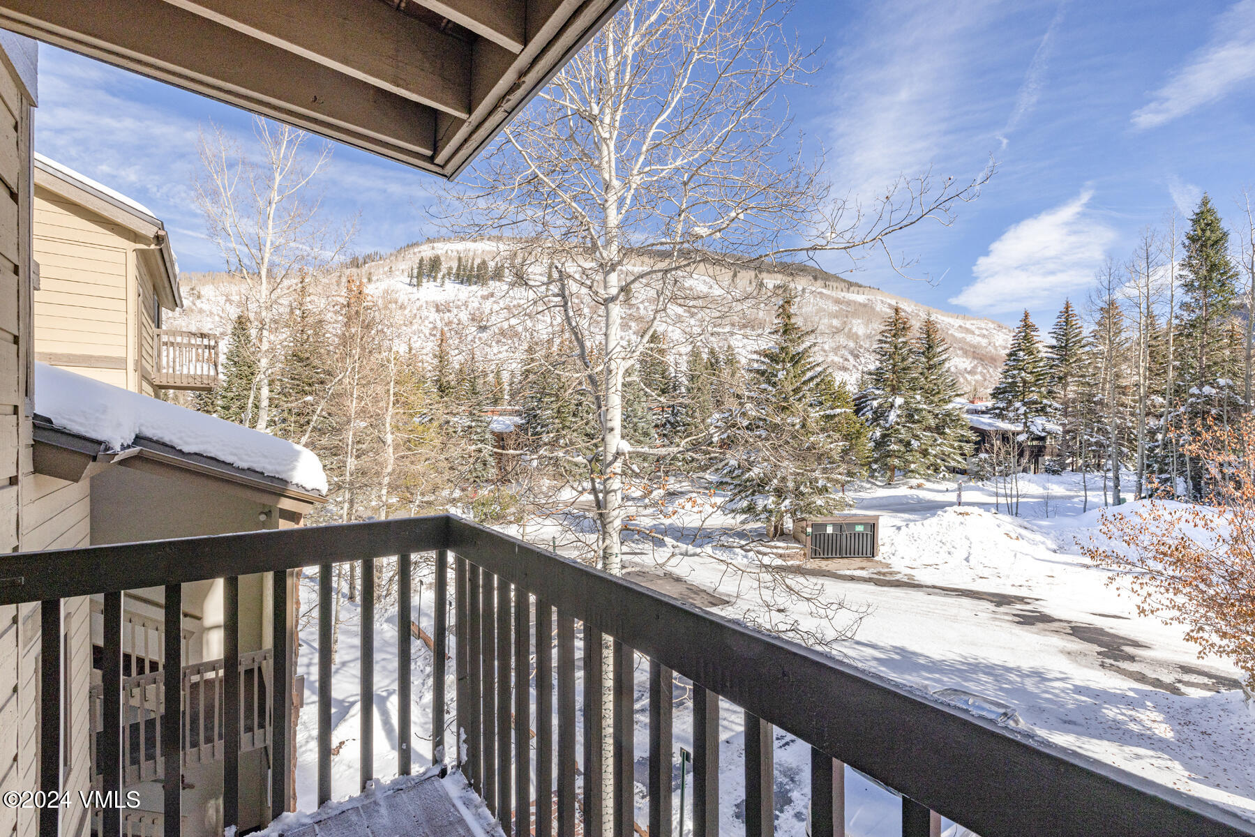 4516 Meadow Drive, Unit 809 Vail, CO 81657 - Photo 8 of 26 Balcony 1