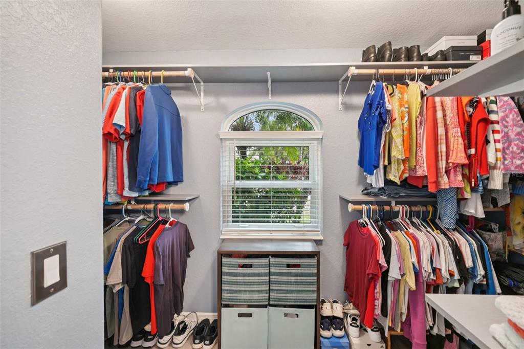 4337 Langsom Lane North Port, FL 34286 - Photo 25 of 42 a view of walk in closet with clothes and shoes