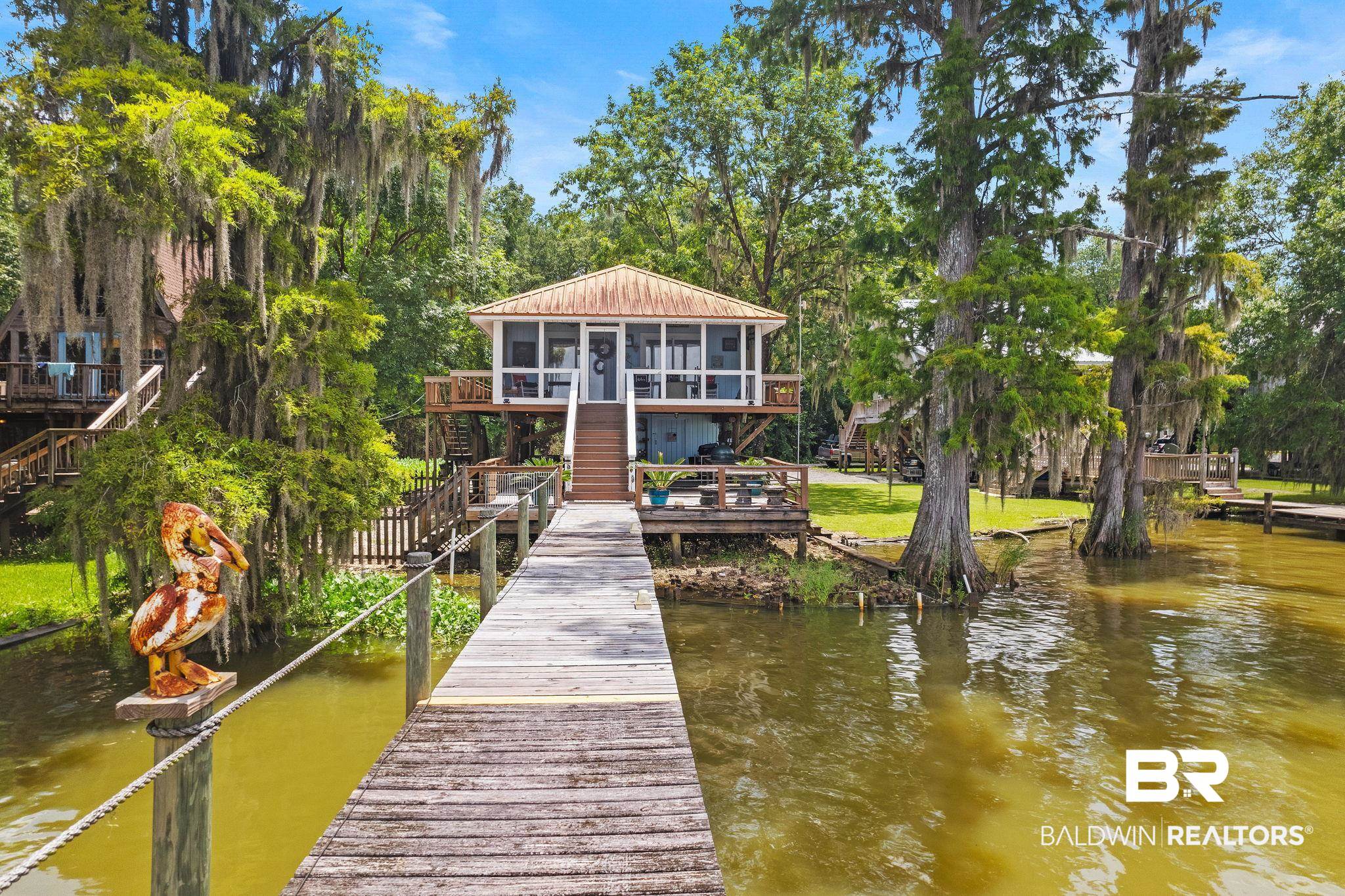 42091 Bayou Road Bay Minette, AL 36507 - Photo 1 of 69 View from Dock