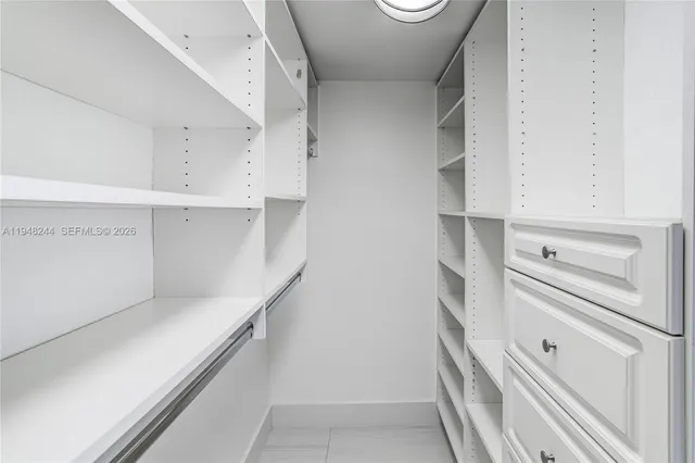 a view of a terrace with a garden