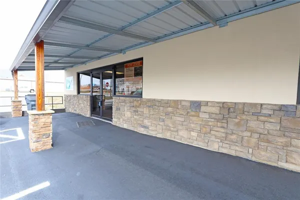 a view of outdoor space and balcony