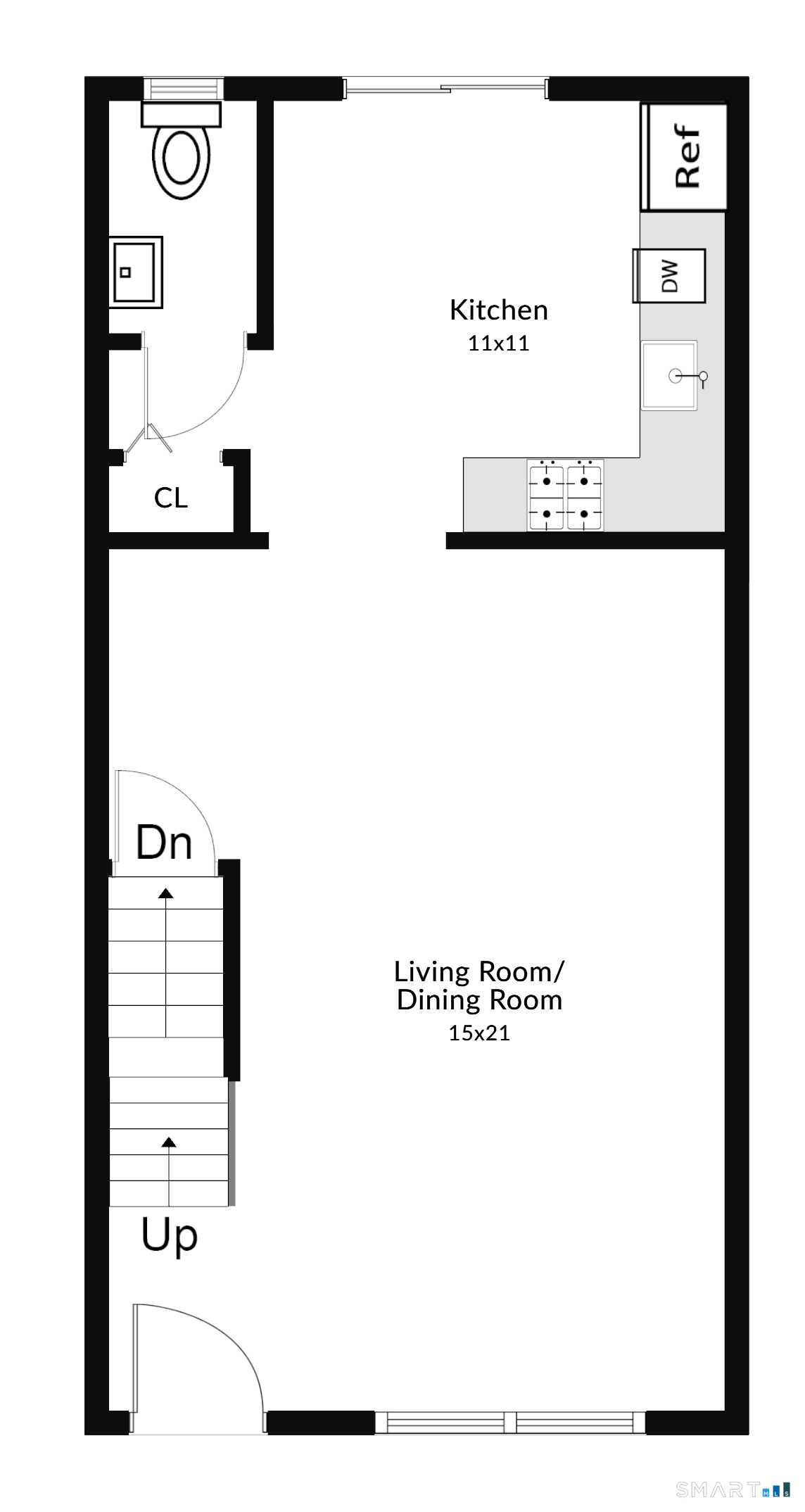 30 Maple Tree Avenue, Unit B Stamford, CT 06906 - Photo 24 of 27 Main level
