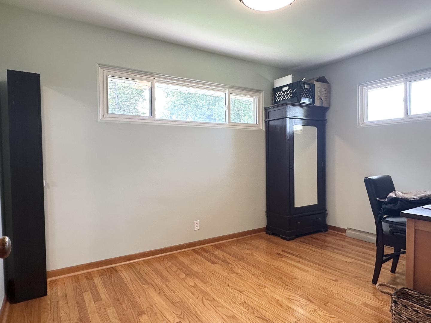 3150 River Road Kankakee, IL 60901 - Photo 20 of 40 a view of empty room with wooden floor and fan