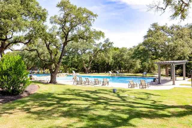 a view of mountain with sunset
