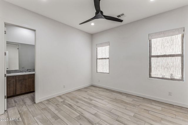 a view of a terrace with city view