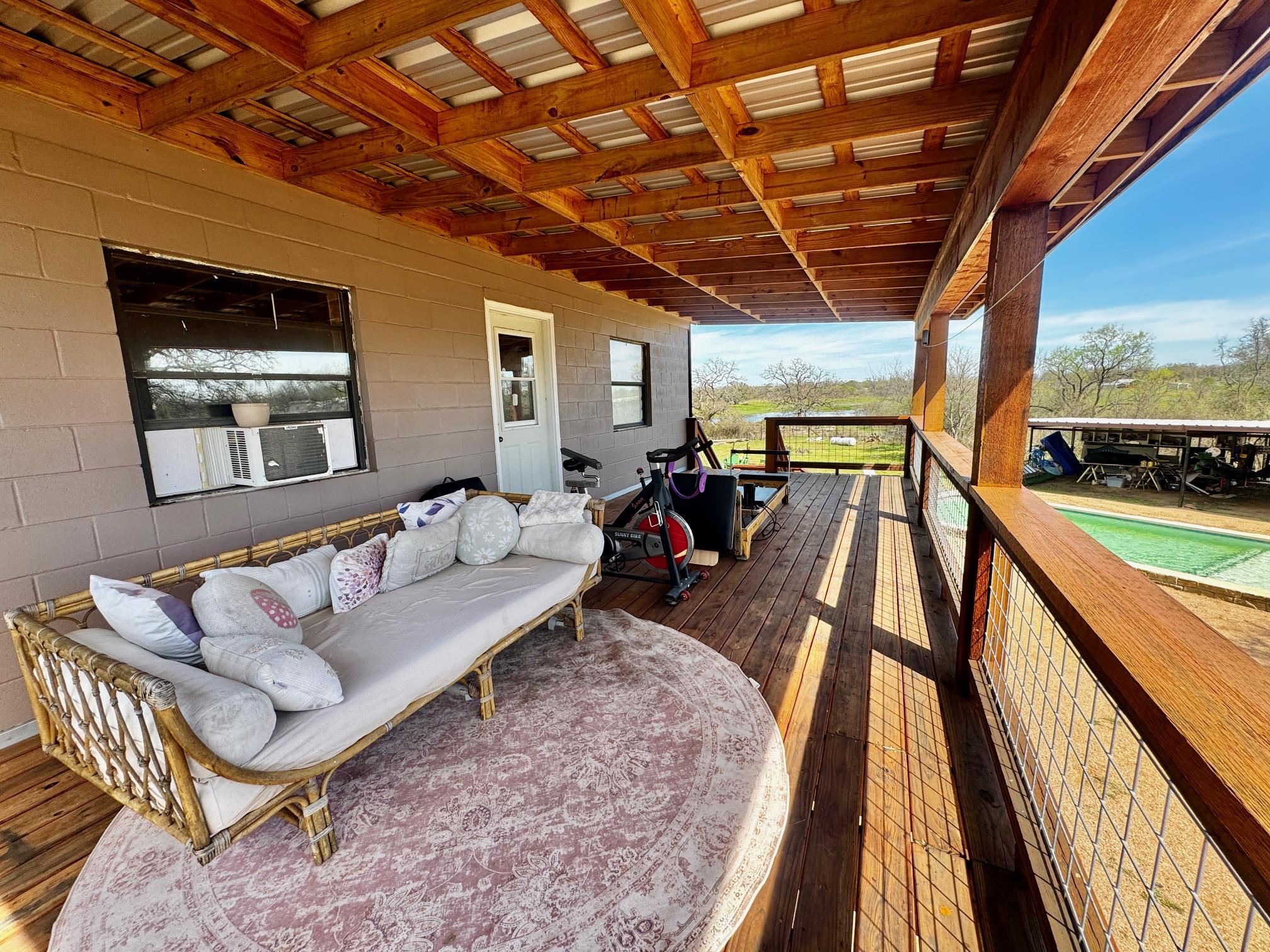 6410 Gray Road Valley Spring, TX 76885 - Photo 20 of 31 a outdoor living space with furniture