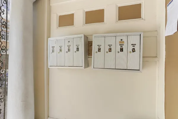 a view of front door