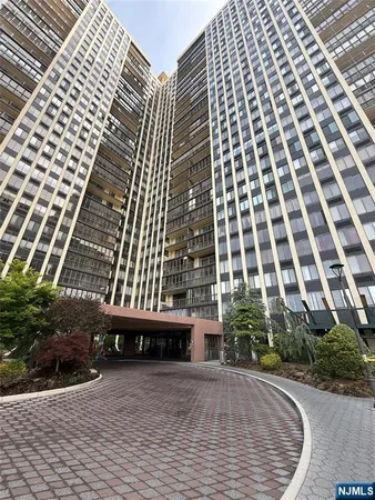 a view of a building with a outdoor space