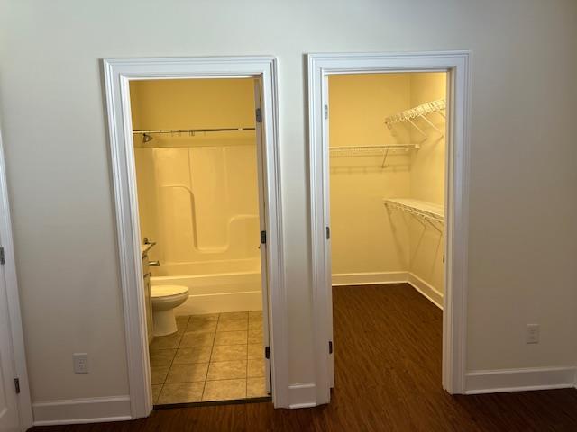 15 11th Street, Unit D Columbus, GA 31901 - Photo 10 of 27 View from master bedroom - bathroom & closet