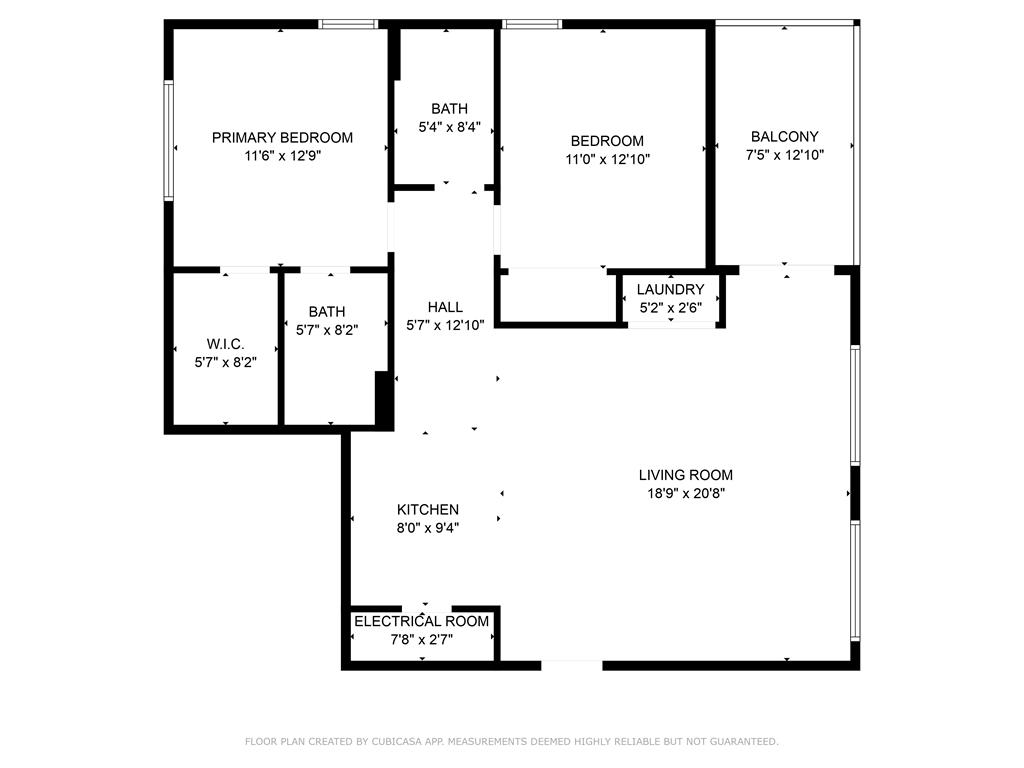 15 11th Street, Unit D Columbus, GA 31901 - Photo 27 of 27 Floor Plan