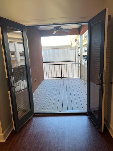 15 11th Street, Unit D Columbus, GA 31901 - Photo 22 of 27 Deck doorway from living room