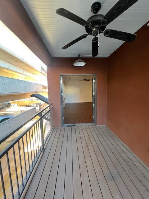 15 11th Street, Unit D Columbus, GA 31901 - Photo 23 of 27 Balcony looking toward living room