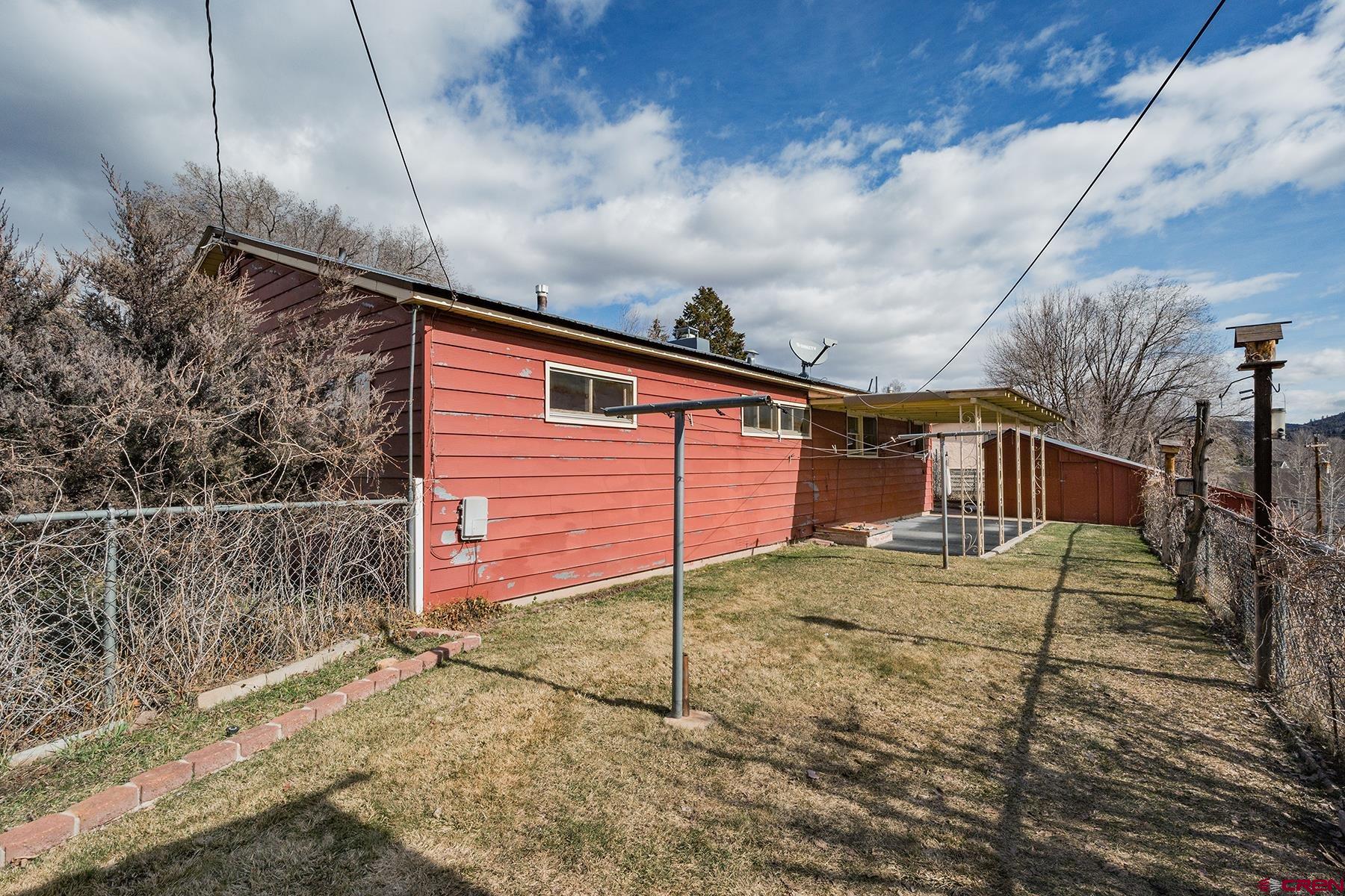 164 Riverview Drive Durango, CO 81301 - Photo 23 of 32 a backyard of a house